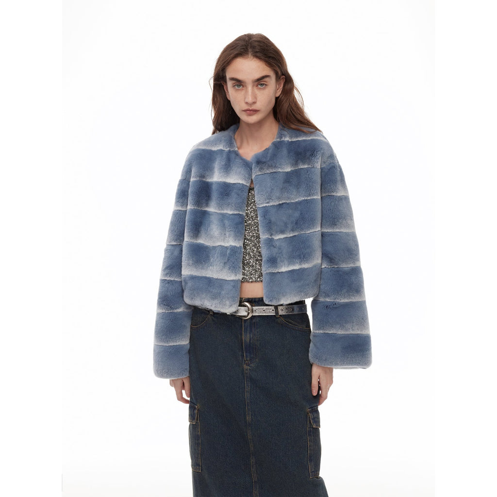 FIRELADY FUR | Women's Rex Rabbit Fur Jacket