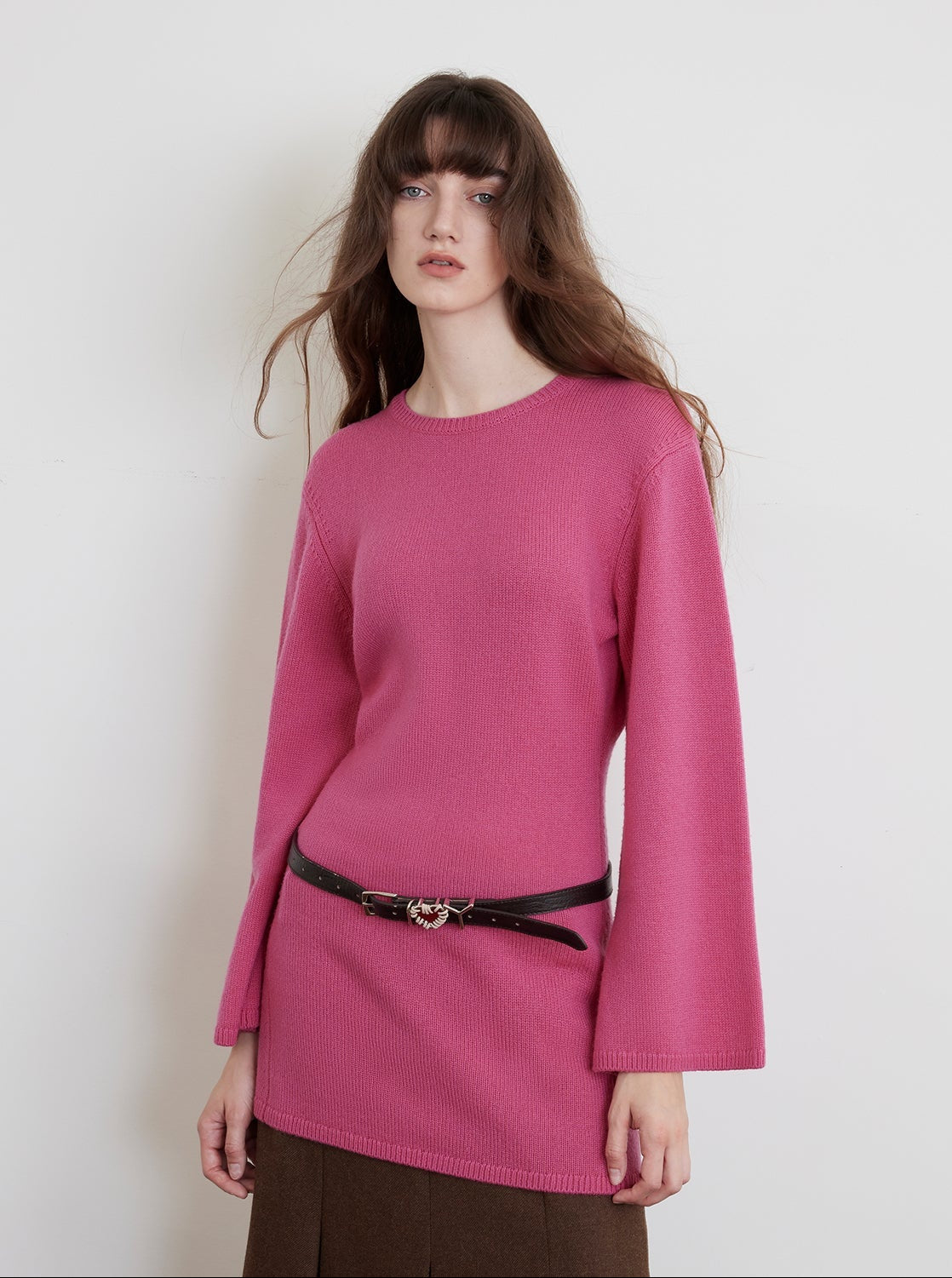 FIRELADY FUR | Women's Merino Wool Trumpet Sleeve Sweater