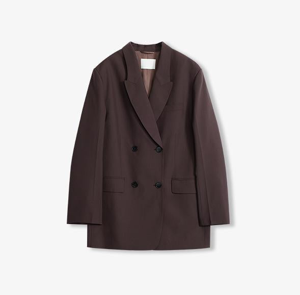 FIRELADY FUR | Women's High-Density Fine Silk & Wool Blend Suit Jacket