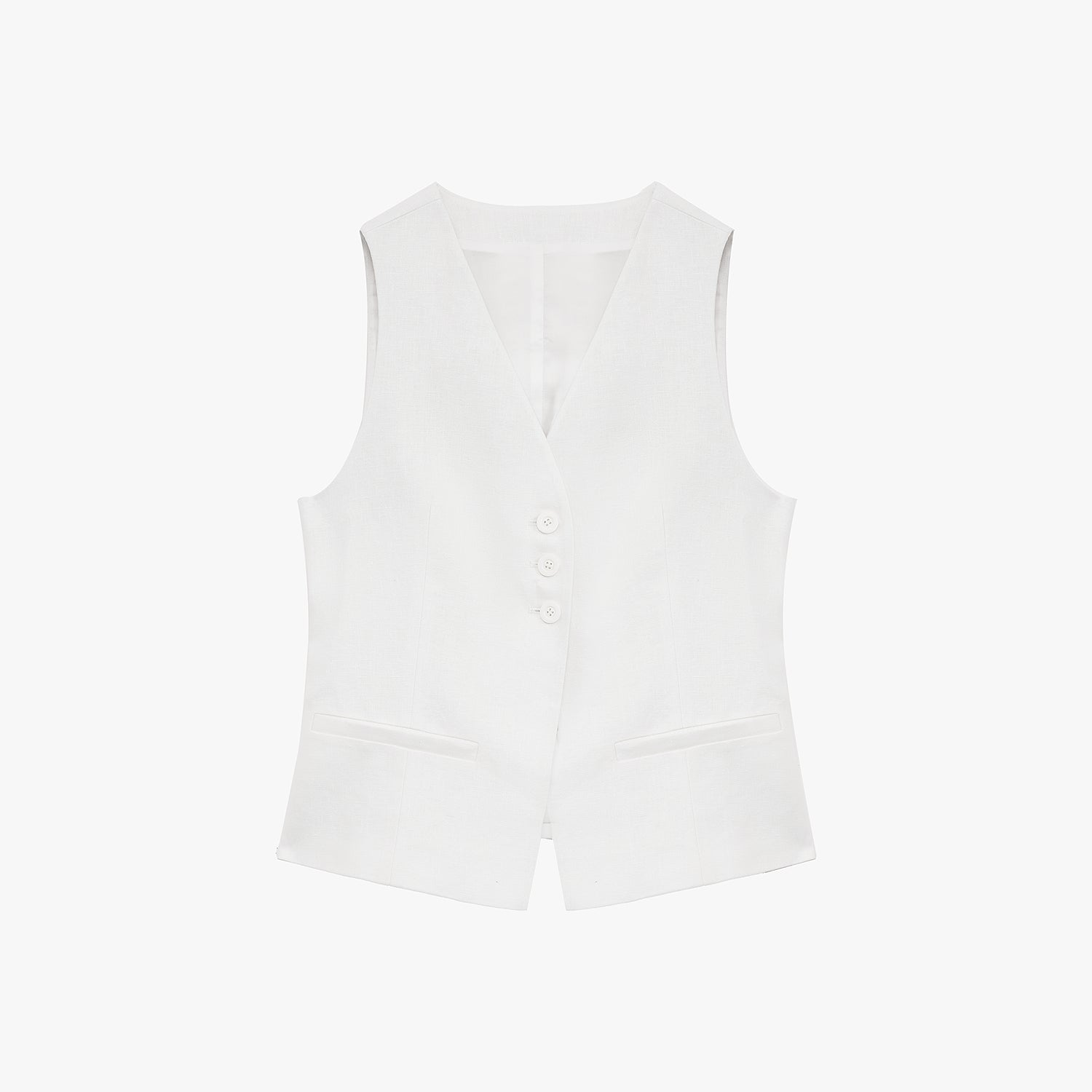 PREMIUM STYLE CO. LTD. | Women's Linen Vest & Trousers Suit Set