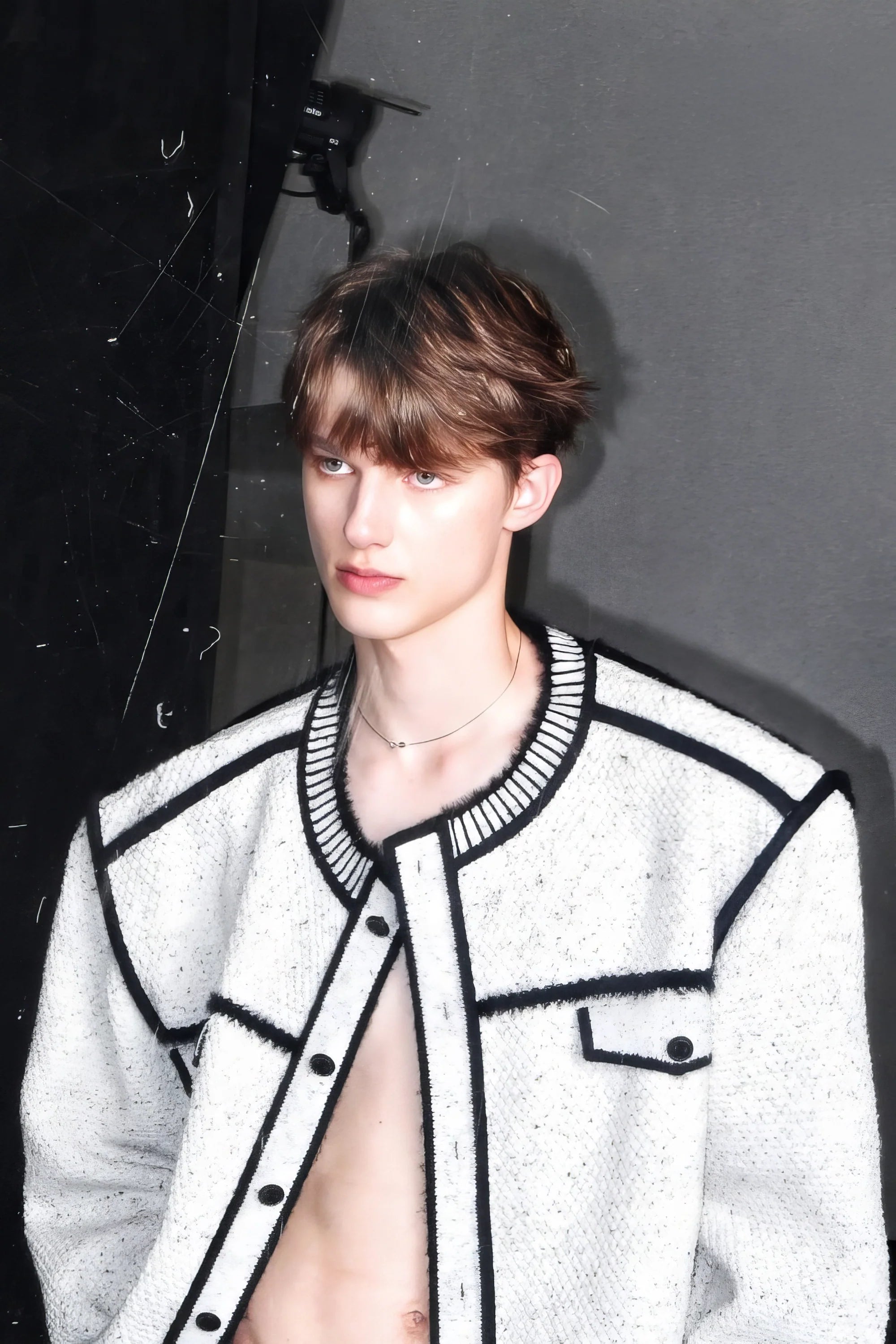 4inme | Men's Knit Sweater Jacket