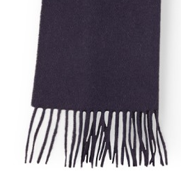 Purely Alpaca | Solid Weave Brushed Alpaca Scarf w/ Fringes