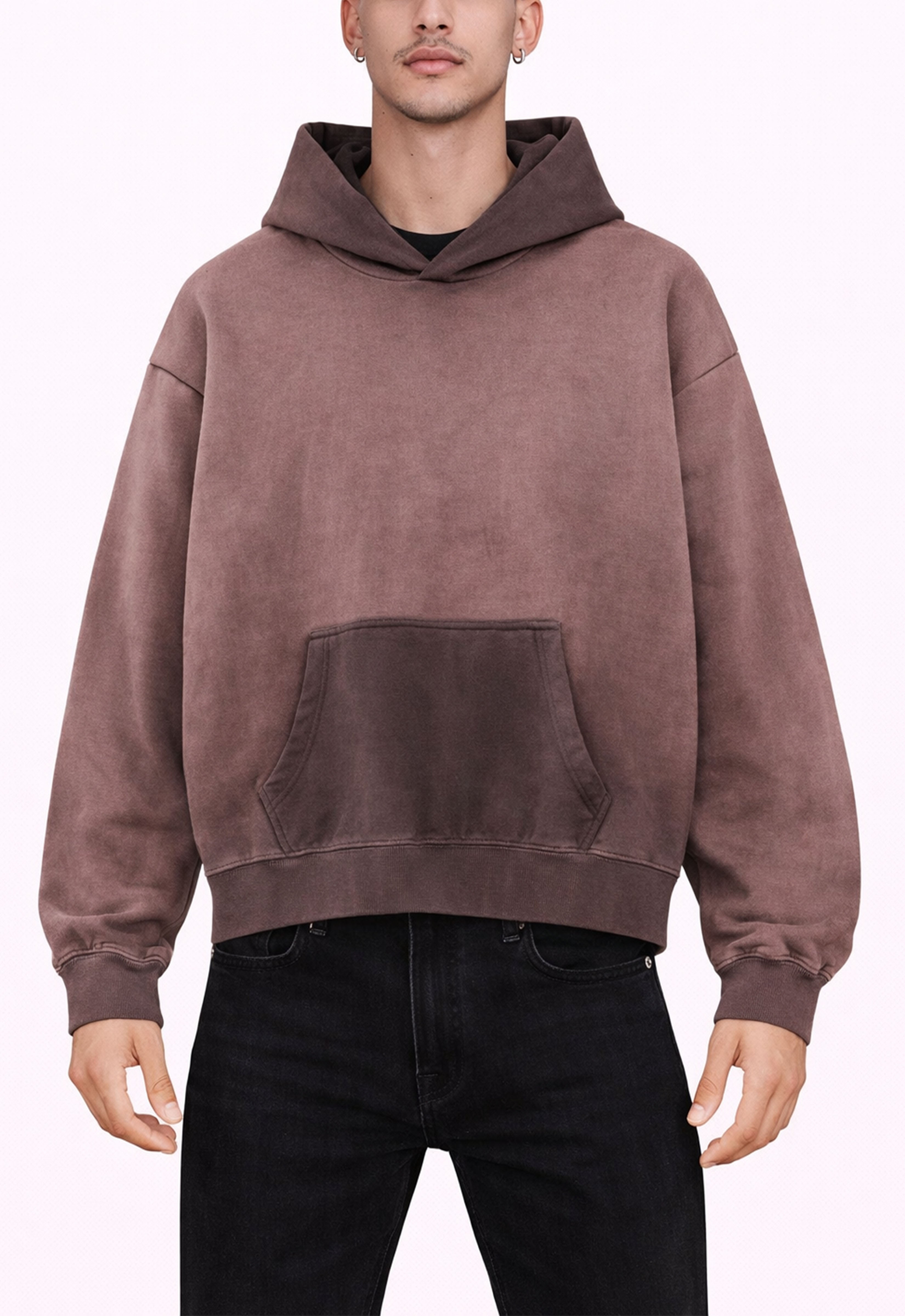 UNDEVELOPED | Brown Sunfade Hoodie