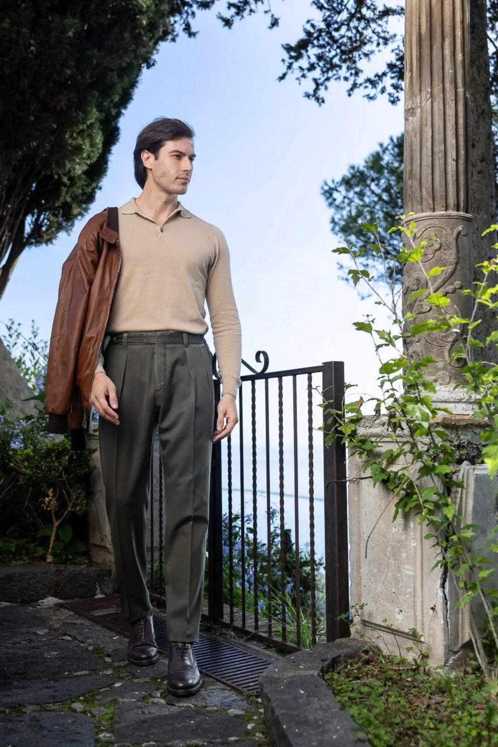 Claudio Mariani | Men's 120’s Wool Trousers