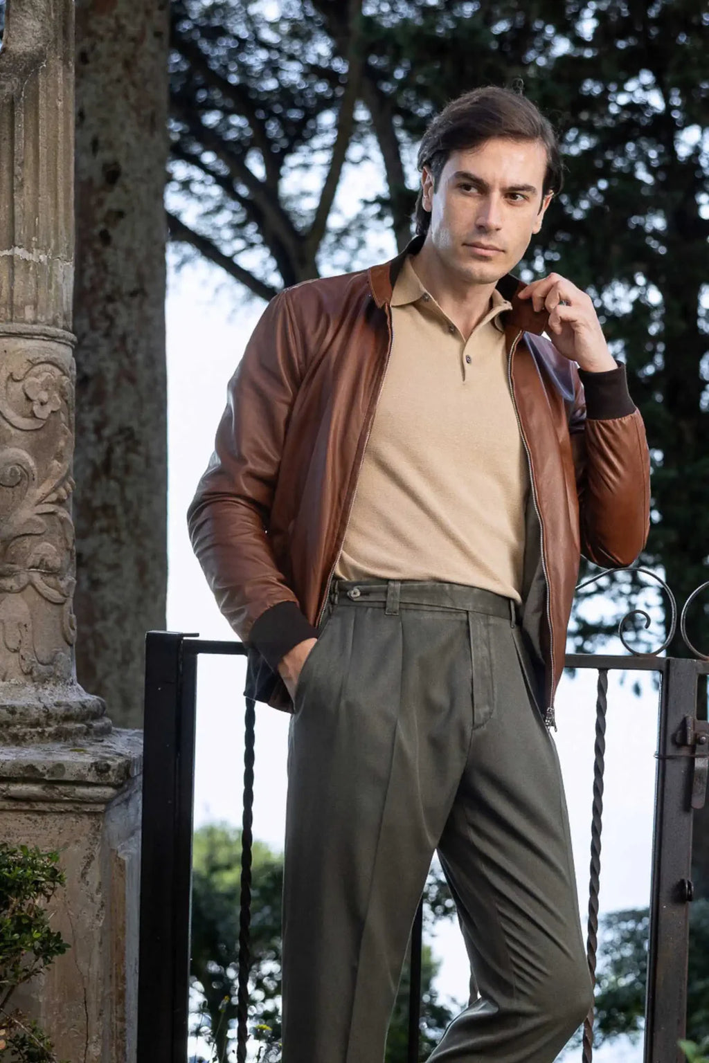 Claudio Mariani | Men's 120’s Wool Trousers