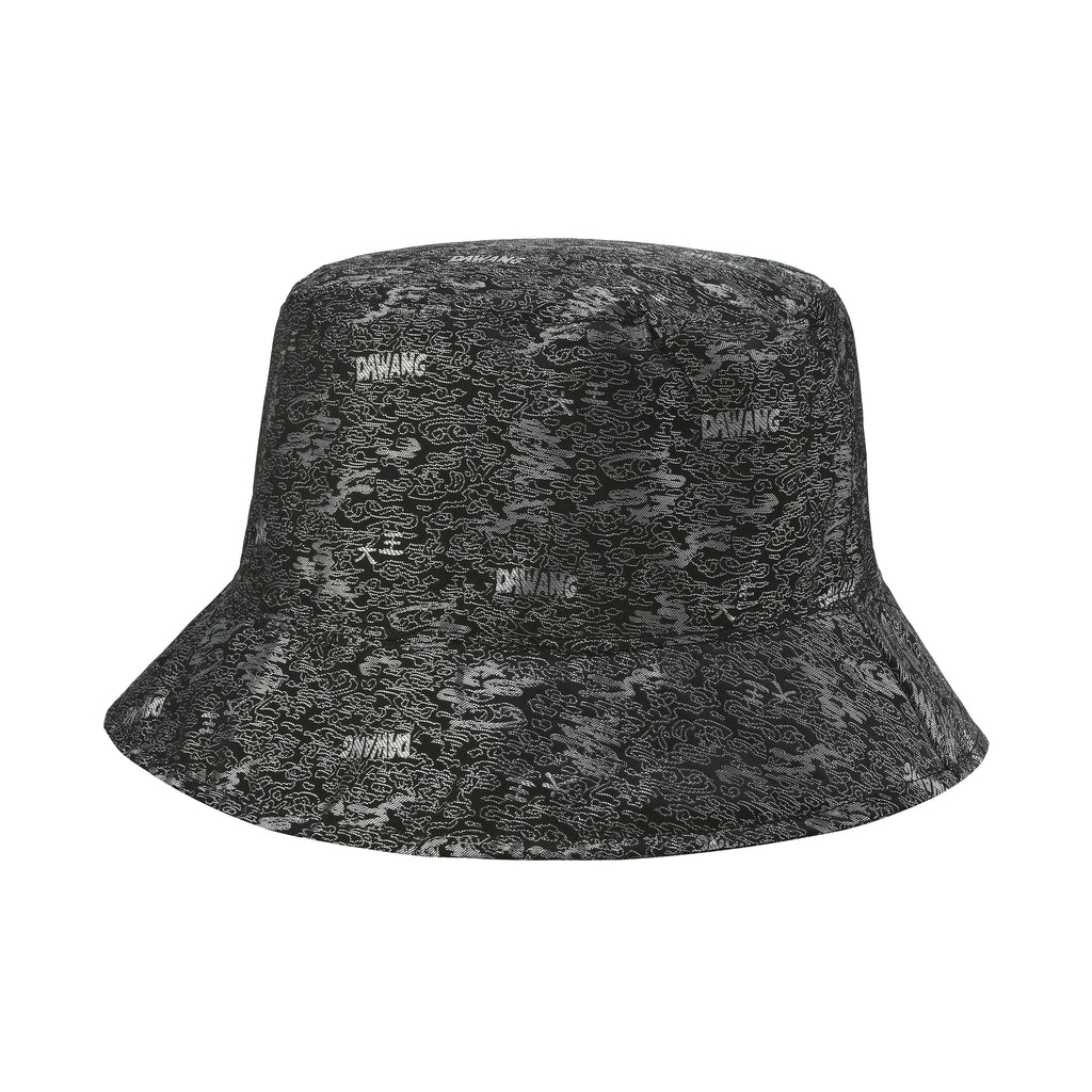 DAWANG | Black & Silver Reversible Bucket Hat