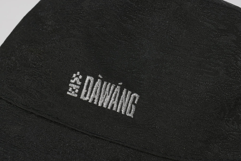 DAWANG | Black & Silver Reversible Bucket Hat