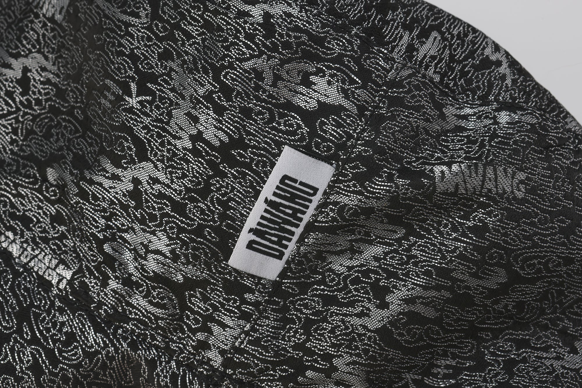 DAWANG | Black & Silver Reversible Bucket Hat