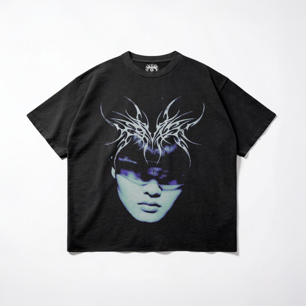 Arnuki | Kryptic Myst Garment Dyed Cotton T-Shirt