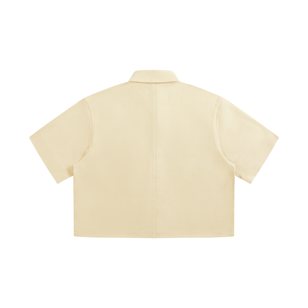 Gallo Jean | Women’s Cropped Cotton Short Sleeve Shirt