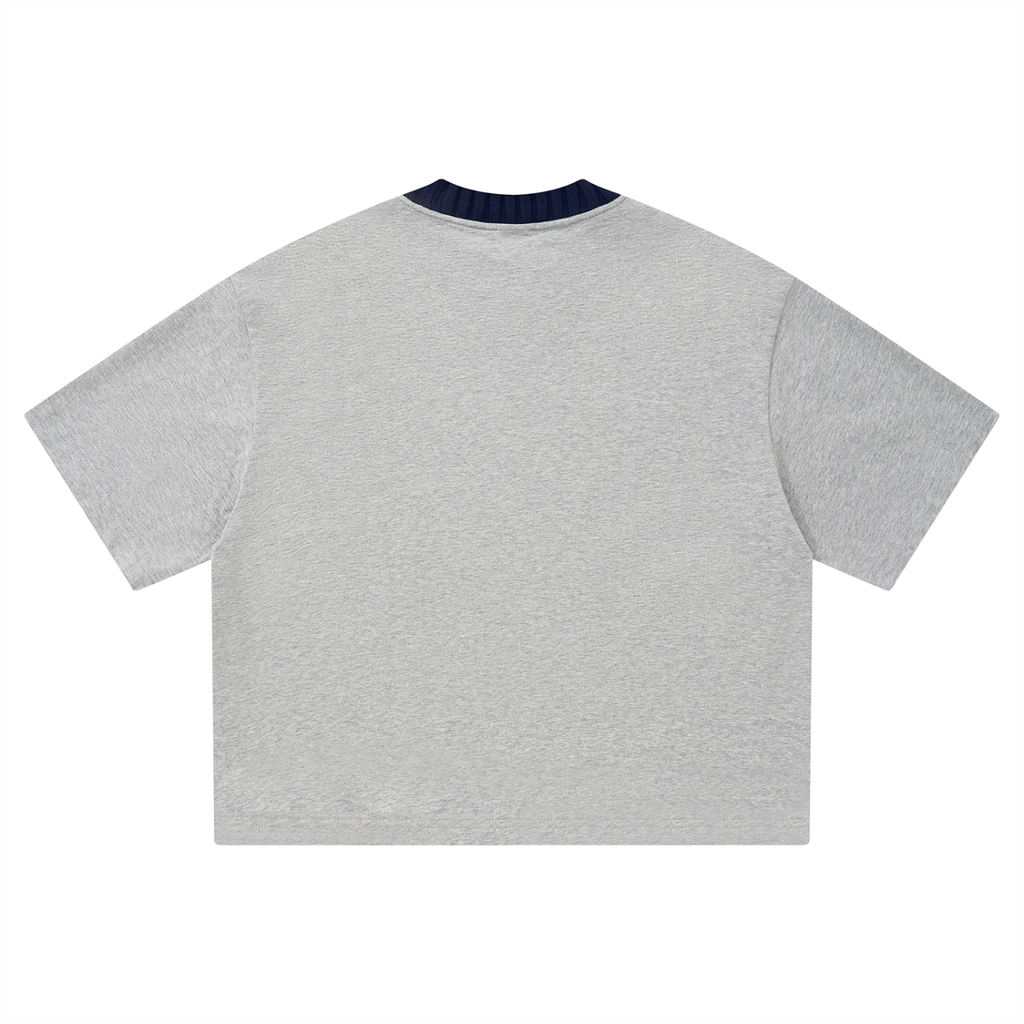 Gallo Jean | Heavyweight Boxy Cropped T-Shirt