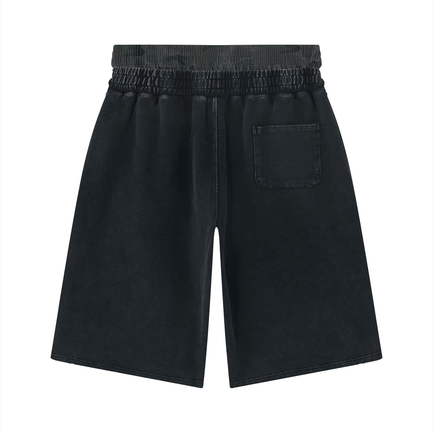 Gallo Jean | Distressed Double Waisted Shorts