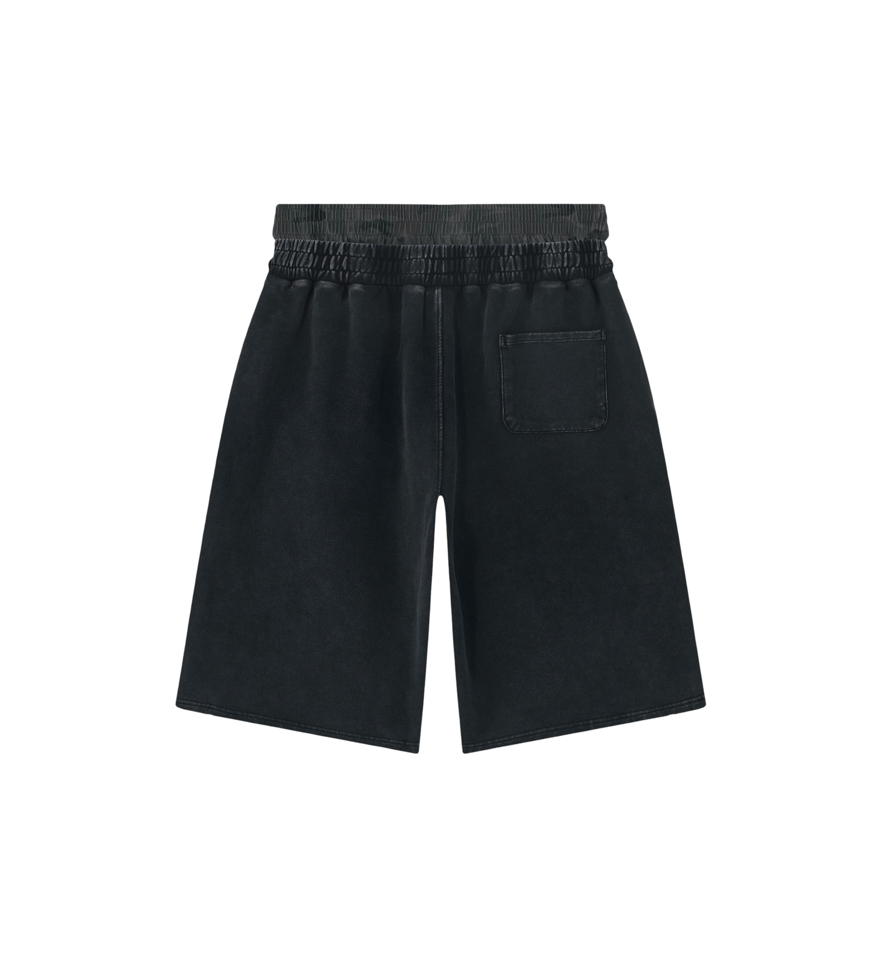 Gallo Jean | Distressed Double Waisted Shorts