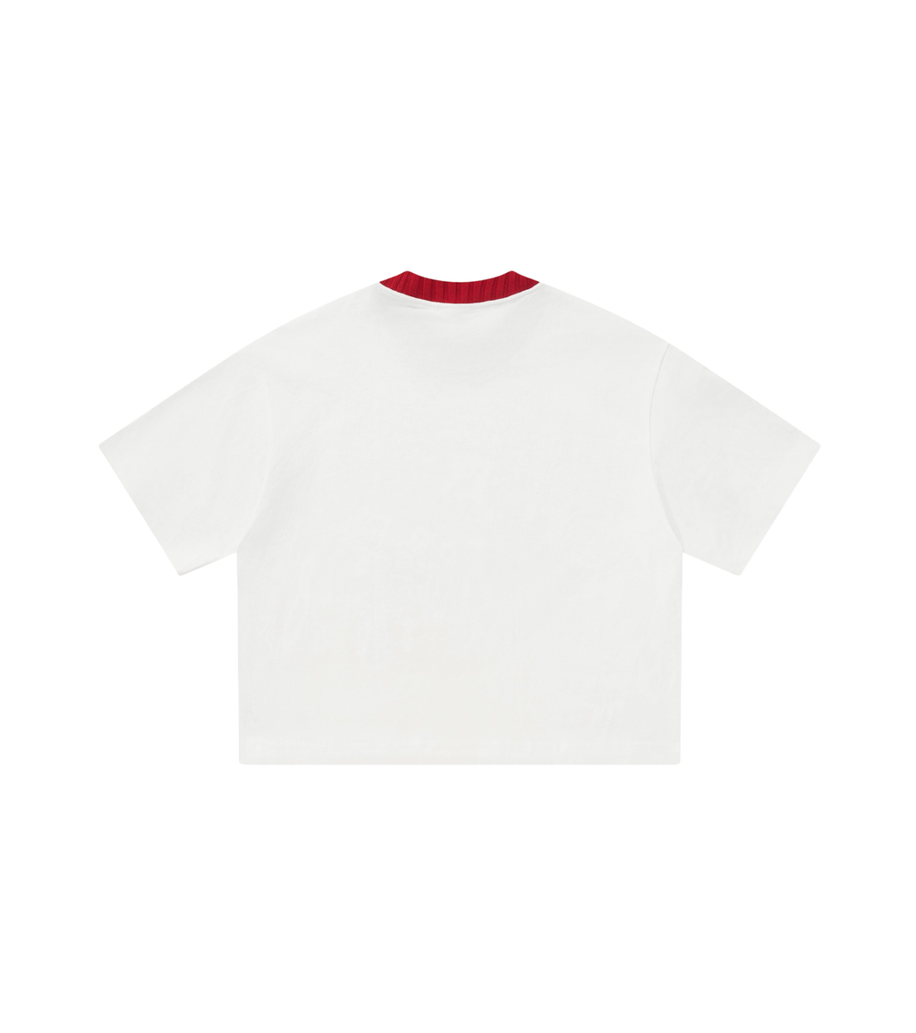 Gallo Jean | Heavyweight Boxy Cropped T-Shirt