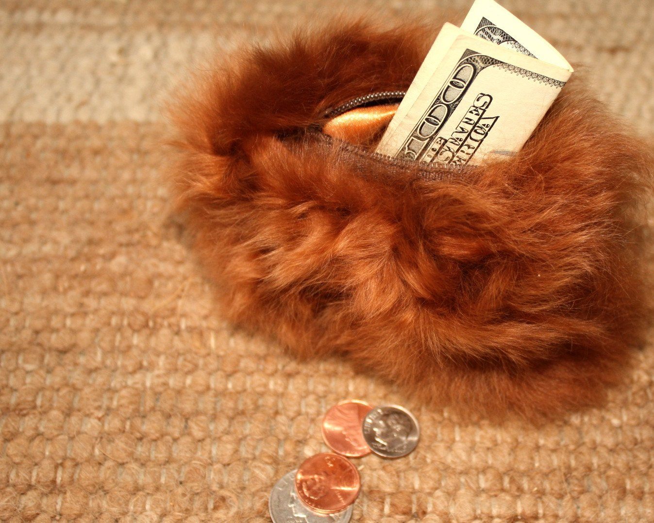 Purely Alpaca | Alpaca Fur Coin Purse
