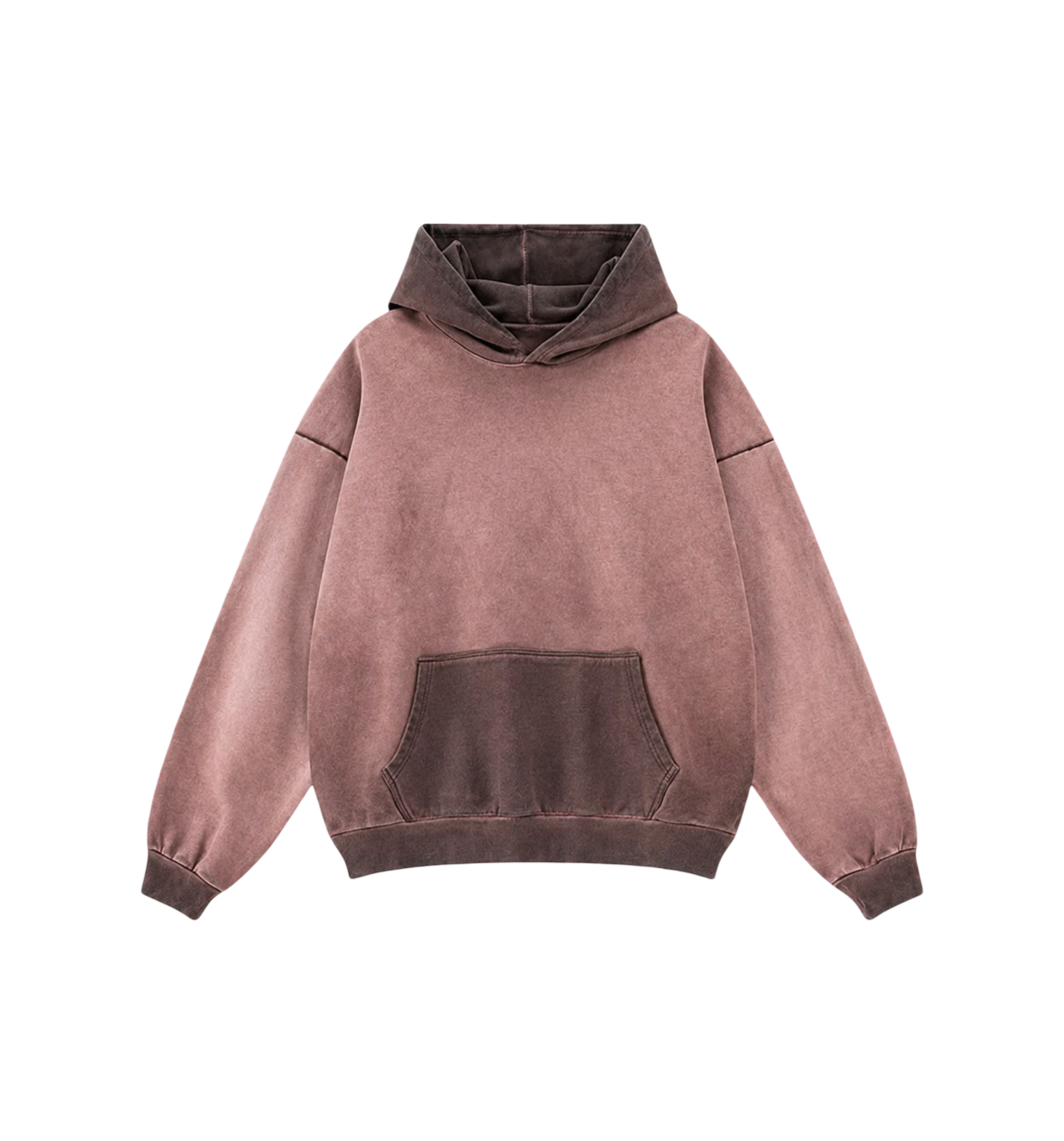 UNDEVELOPED | Brown Sunfade Hoodie