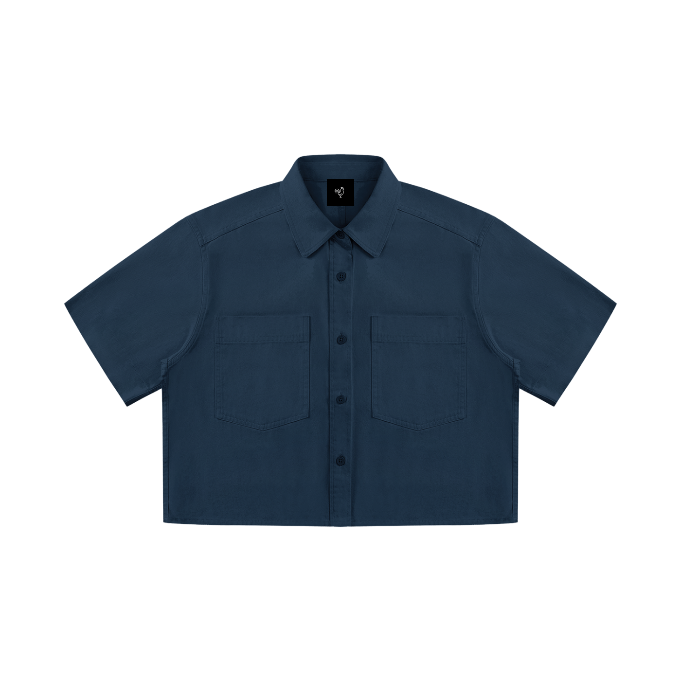 Gallo Jean | Women’s Cropped Cotton Short Sleeve Shirt