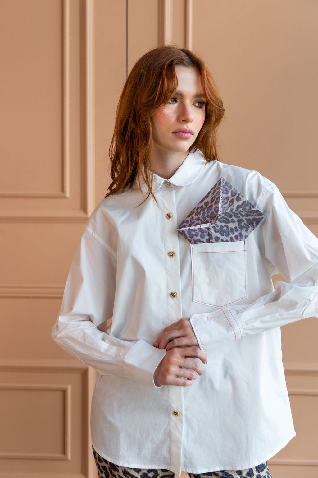 Flow Inspires Us | Camisa Love Note Collared Shirt