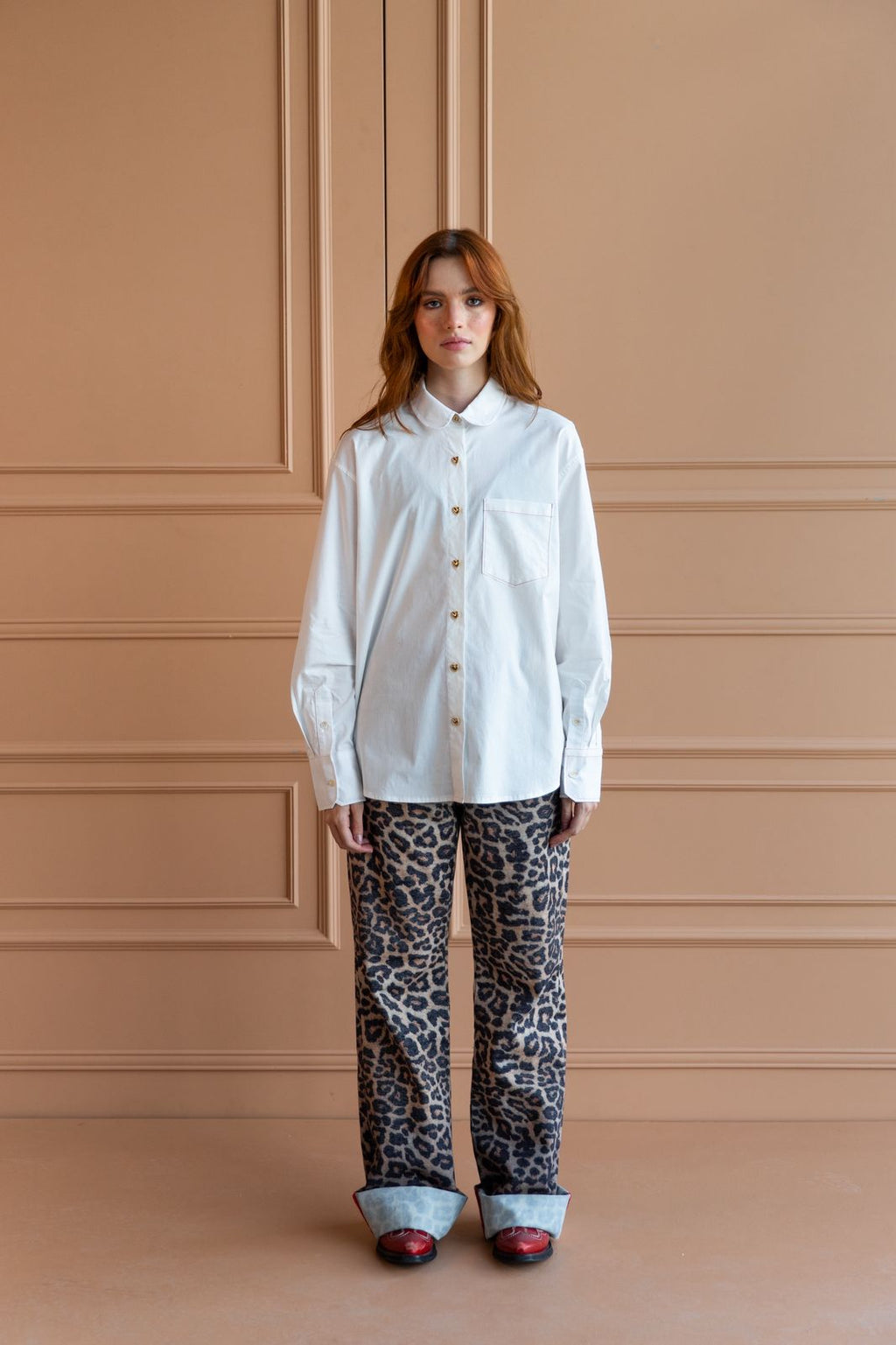 Flow Inspires Us | Camisa Love Note Collared Shirt