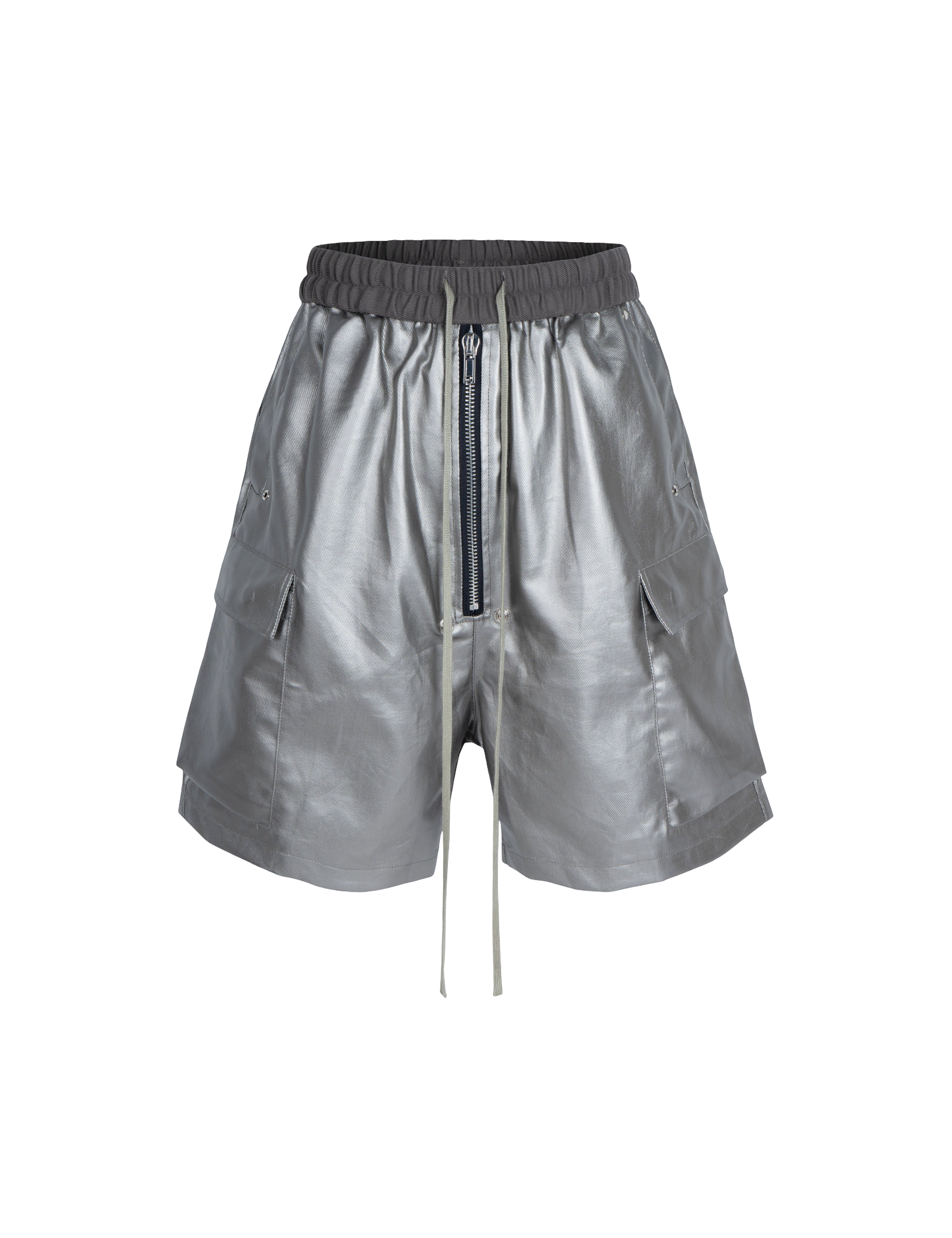 UNDEVELOPED | Metallic Cotton Cargo Shorts
