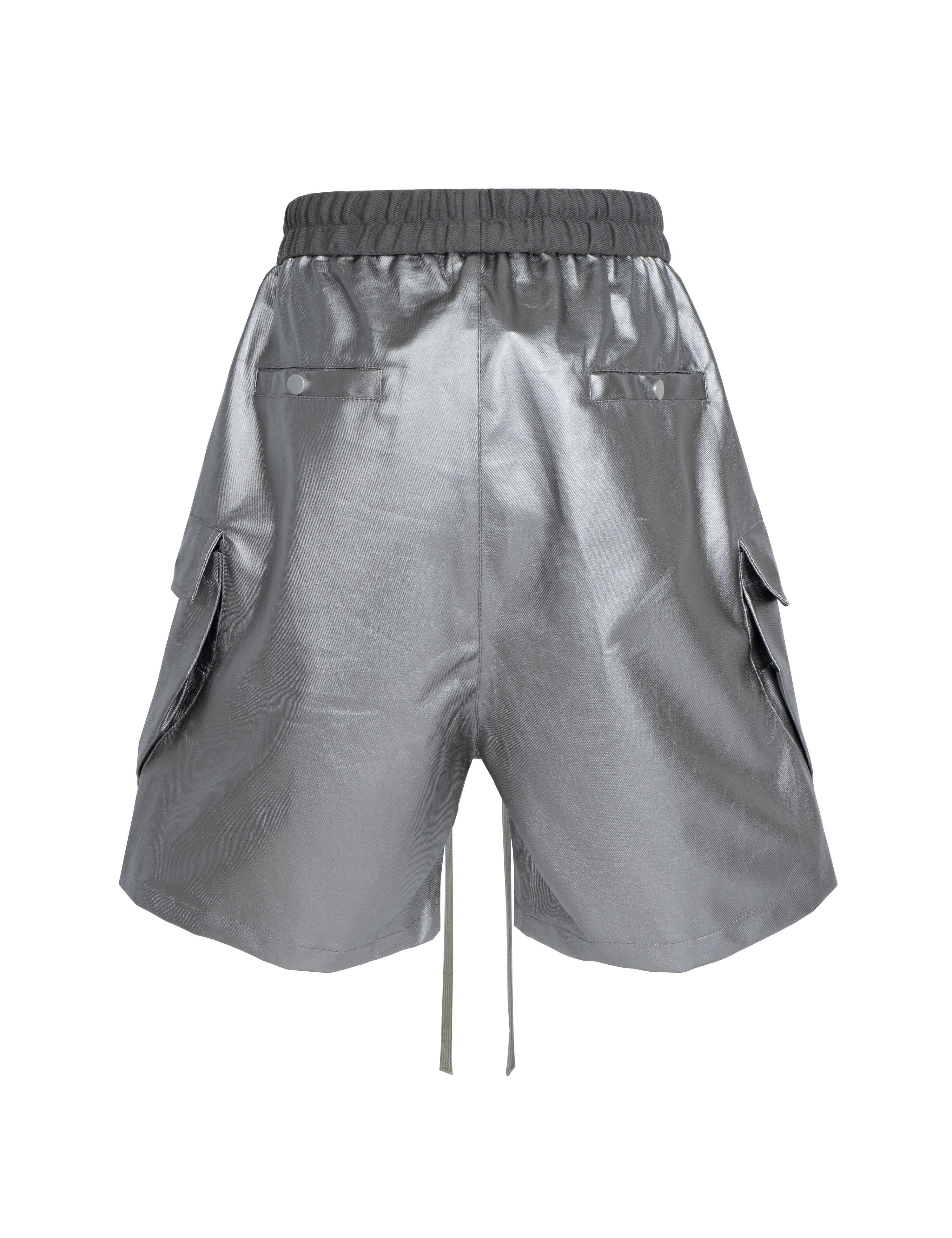 UNDEVELOPED | Metallic Cotton Cargo Shorts