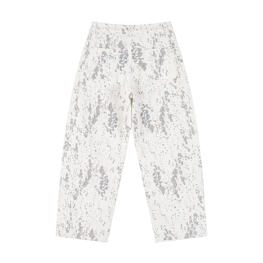 Gallo Jean | Women's Splatter Barrel Leg Jeans
