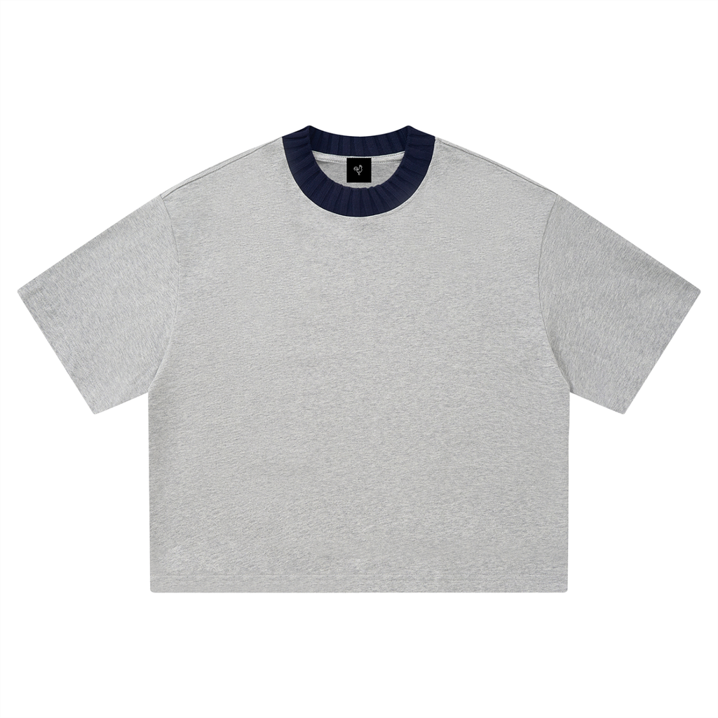 Gallo Jean | Heavyweight Boxy Cropped T-Shirt