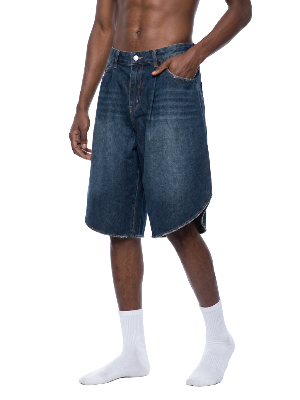 Gallo Jean | Men’s Wide Leg Denim Shorts