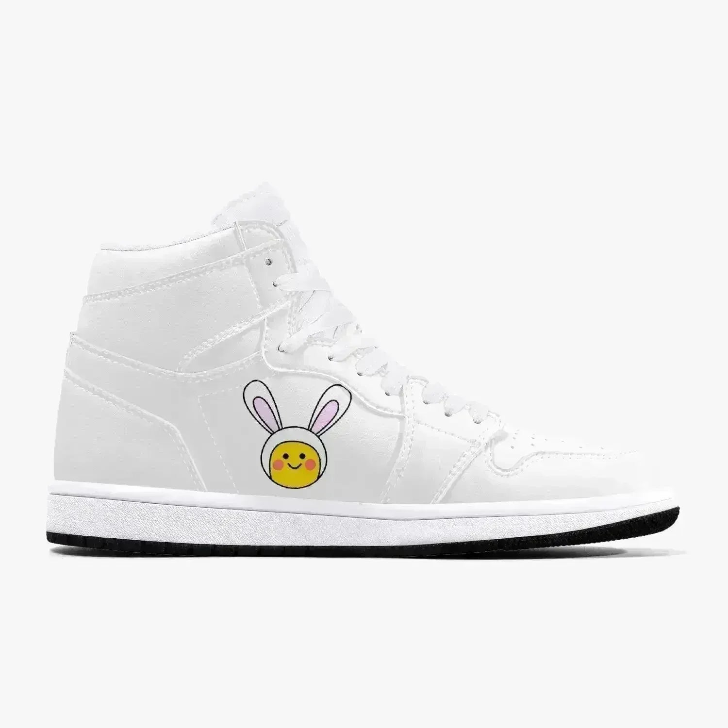 Jacki Easlick | Lux Bunny High-Top Leather Sneakers