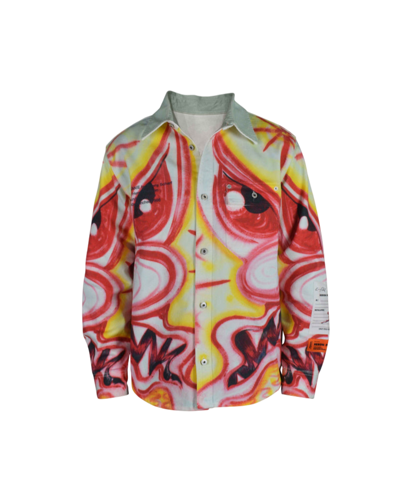 Heron Preston | Men's Multicolored Denim Jacket