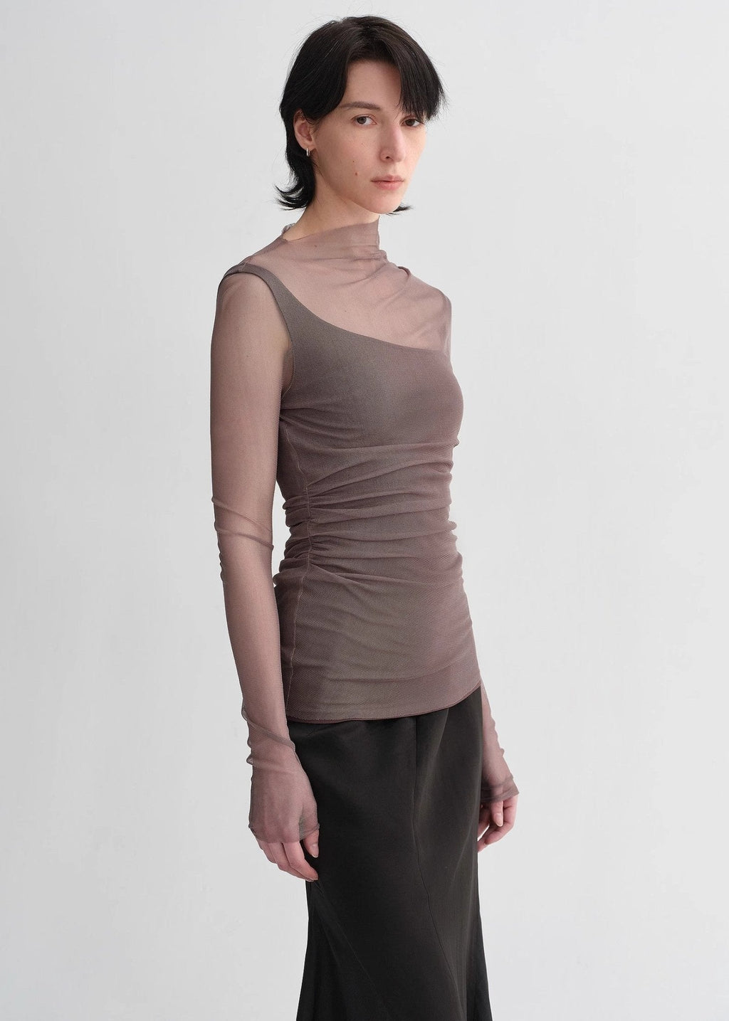 FIRELADY FUR | Double-Layer Fake Two-Piece Top