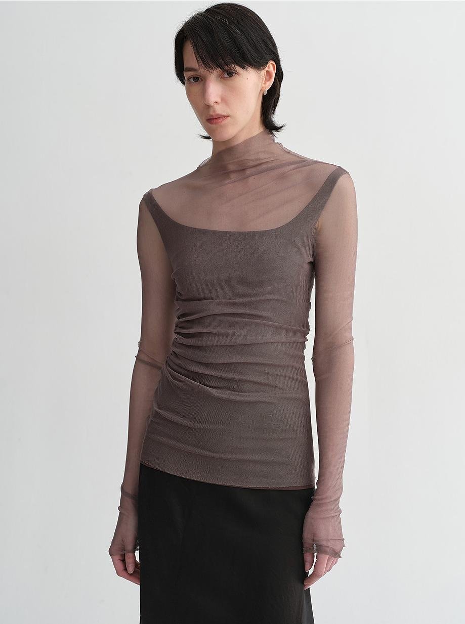 FIRELADY FUR | Double-Layer Fake Two-Piece Top