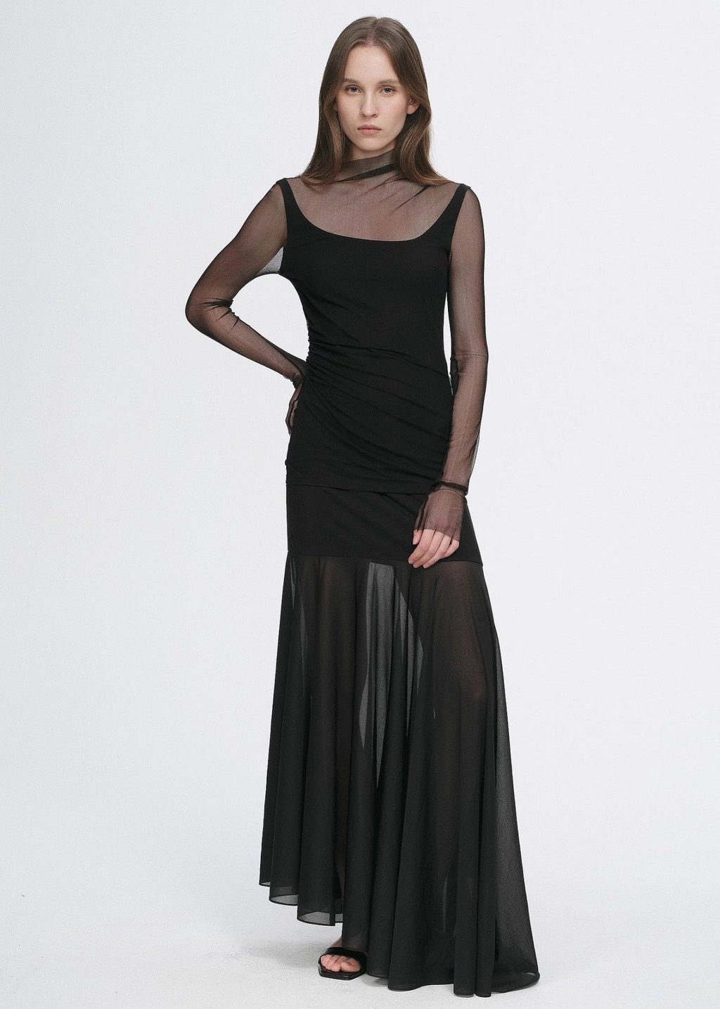 FIRELADY FUR | Double-Layer Fake Two-Piece Top