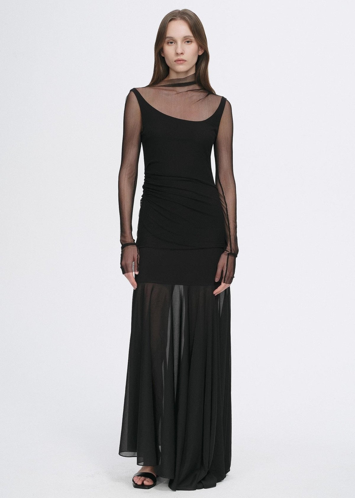 FIRELADY FUR | Double-Layer Fake Two-Piece Top