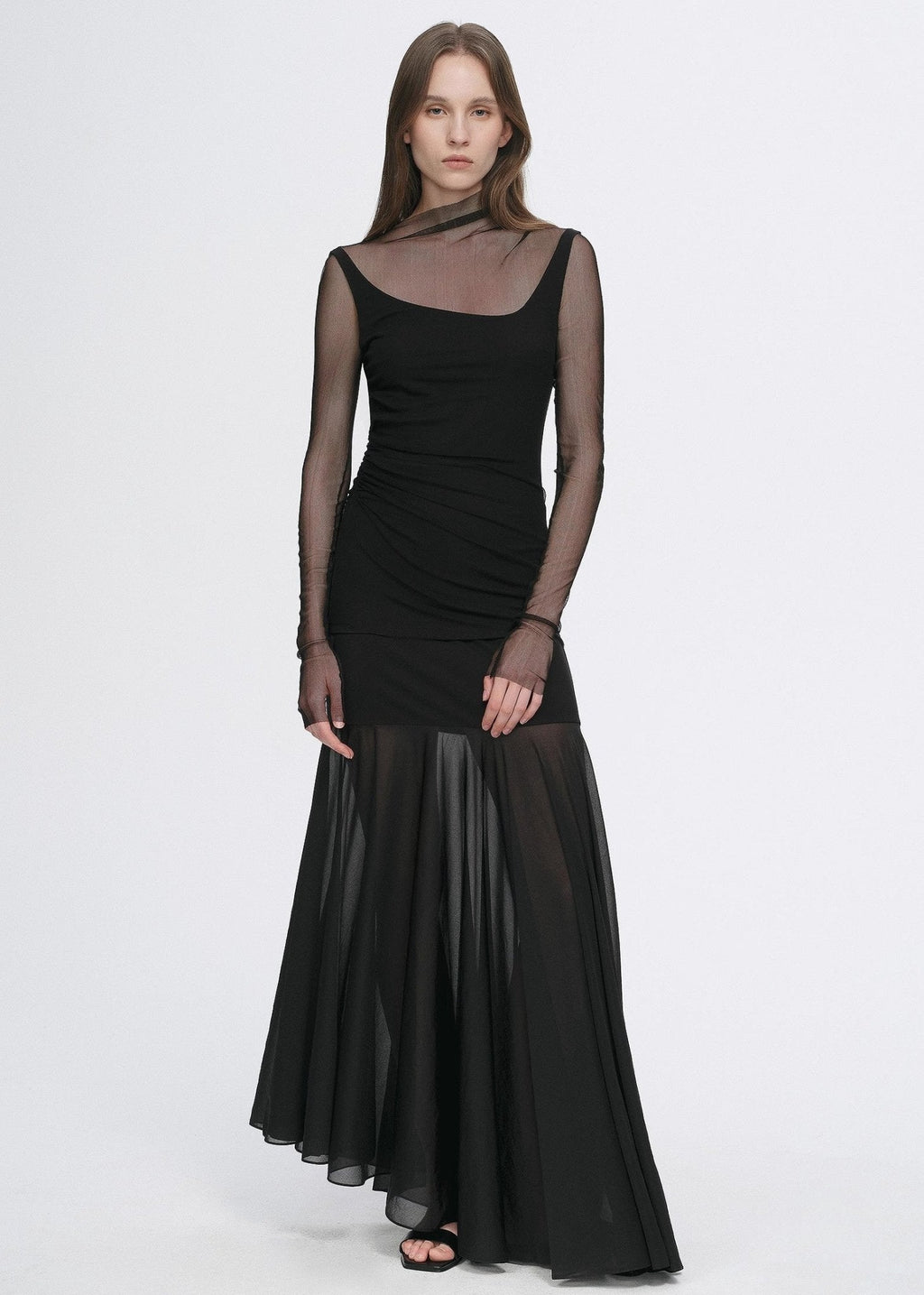 FIRELADY FUR | Double-Layer Fake Two-Piece Top