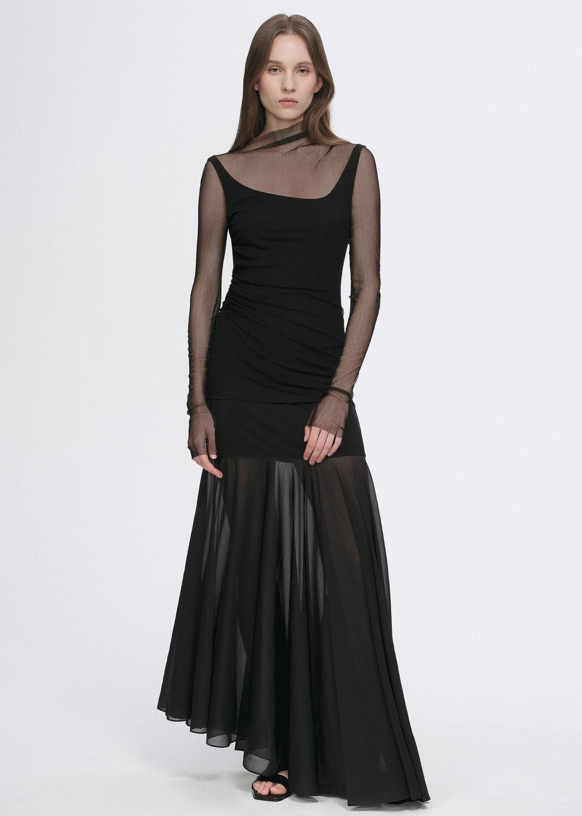 FIRELADY FUR | Double-Layer Fake Two-Piece Top