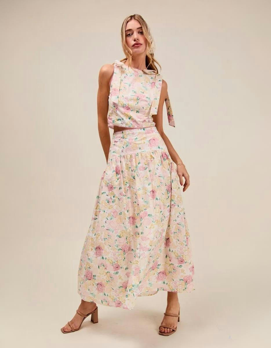 SO ME | Women's Cotton Top & Skirt Set