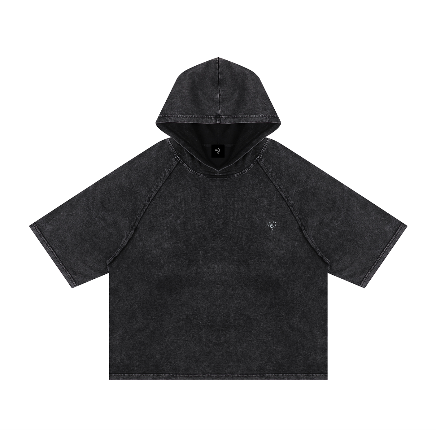Hooded T-Shirt | Snow Washed