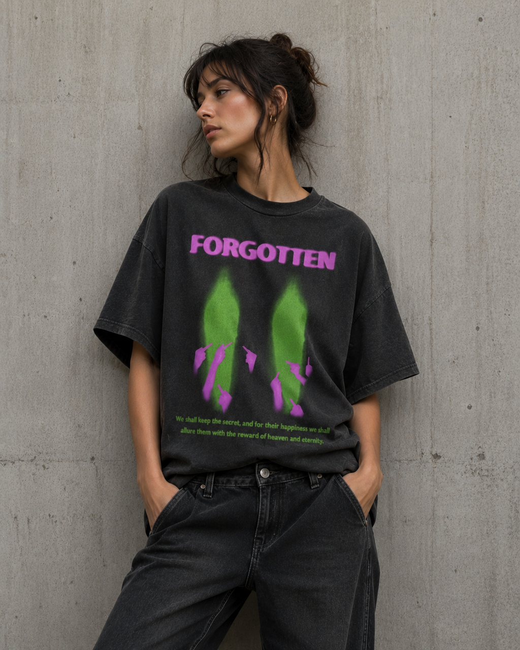 Arnuki | Paranormal Forgotten Garment Dyed T-Shirt