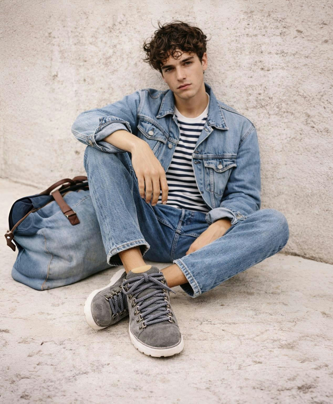 PRODUIT PARFAIT | Women's Grey Genuine Suede Boots