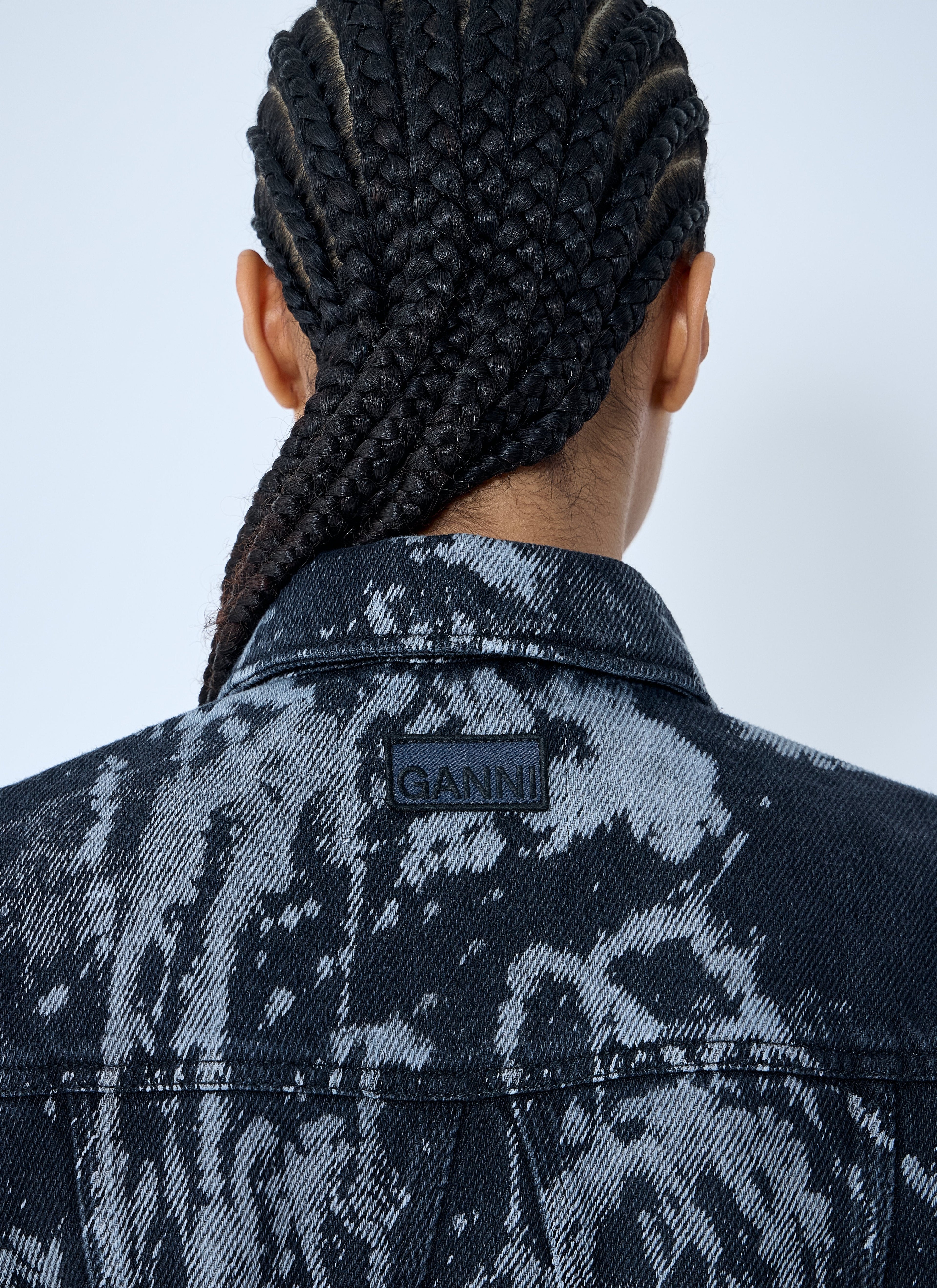 GANNI | Women's Heavy Denim Belted Jacket