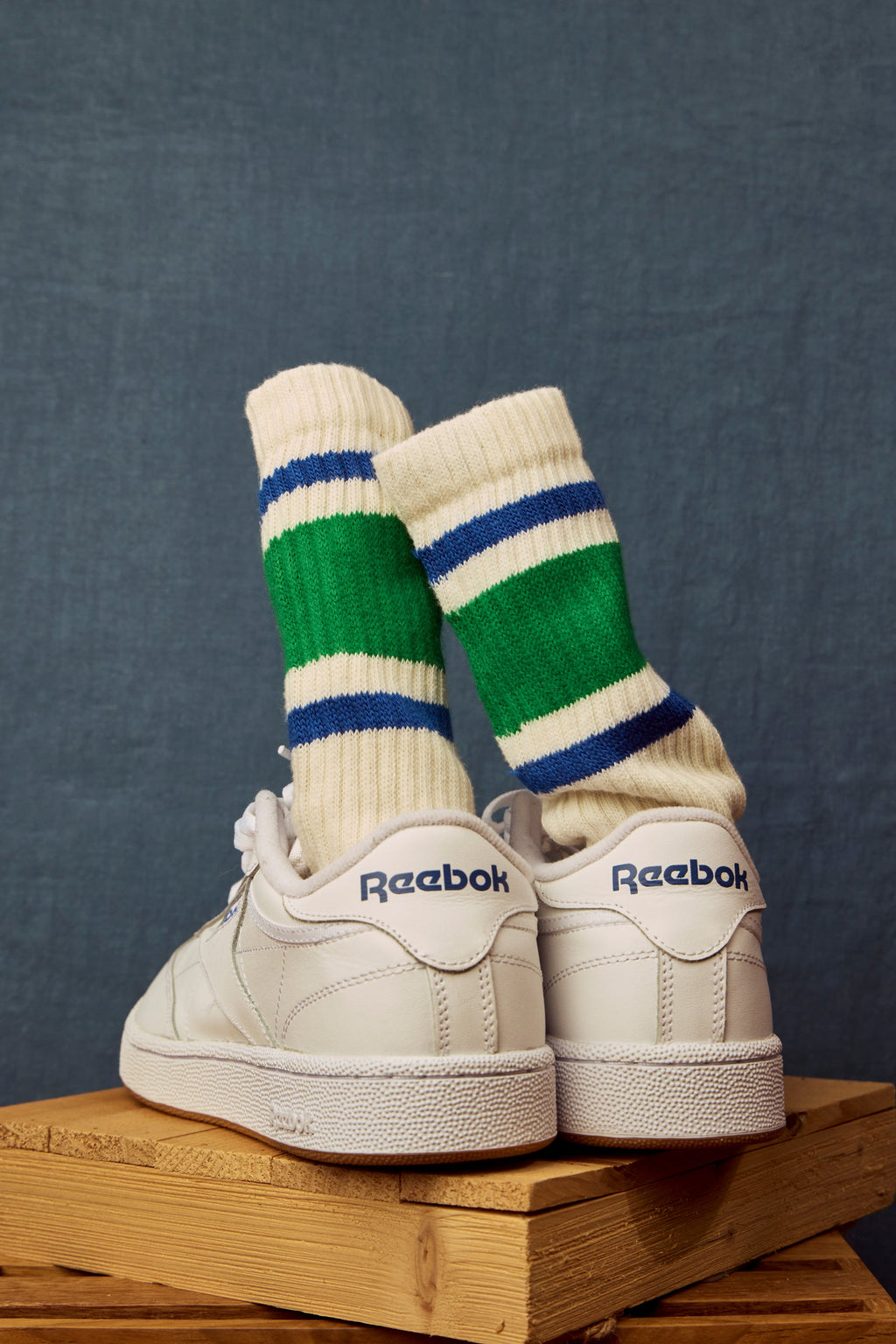 American Trench | The Retro Stripe Cotton Socks