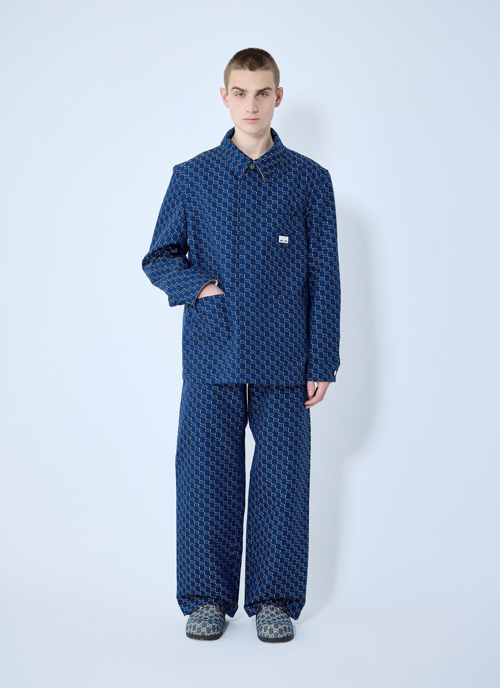 Gucci | Men's Cotton Jacquard Jacket