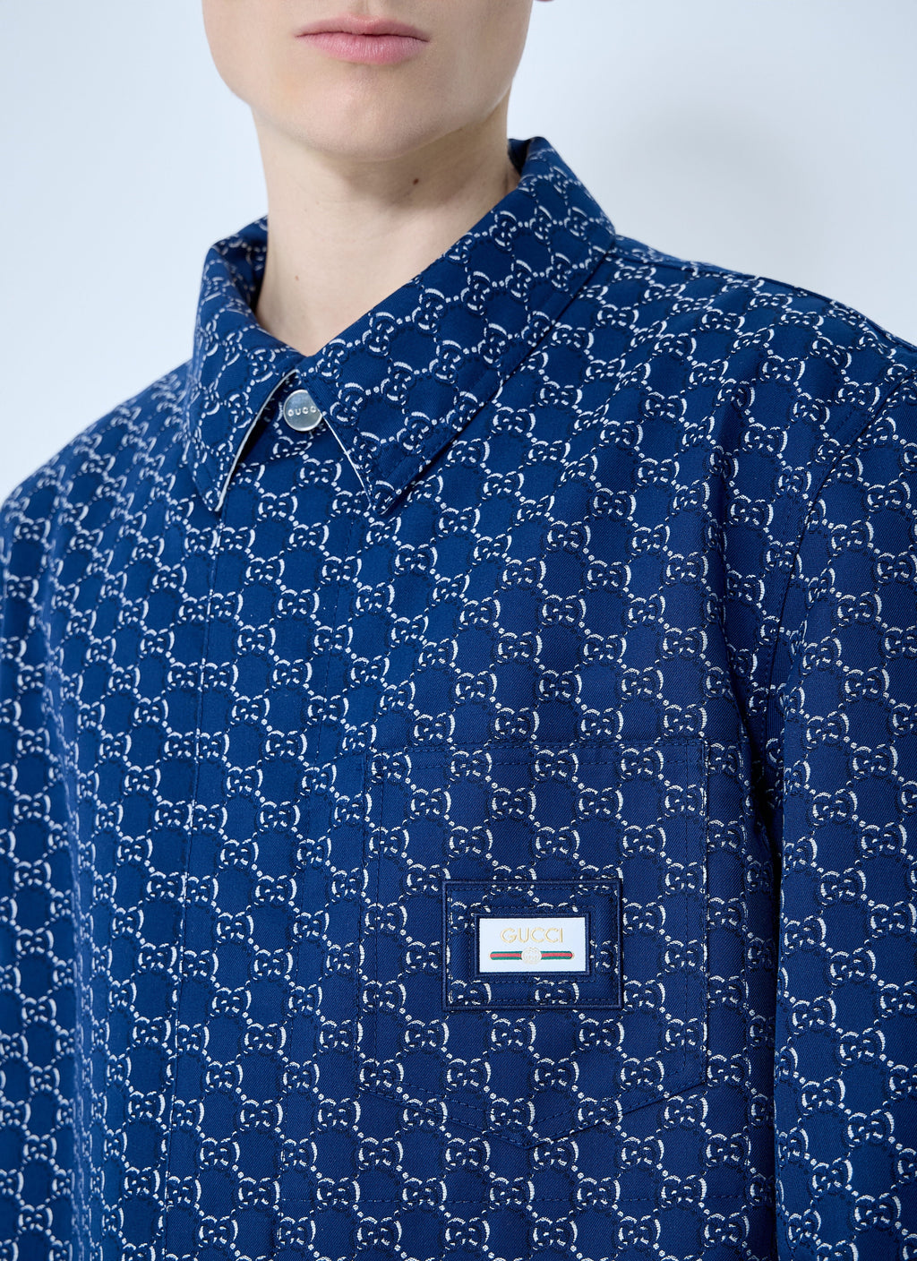 Gucci | Men's Cotton Jacquard Jacket