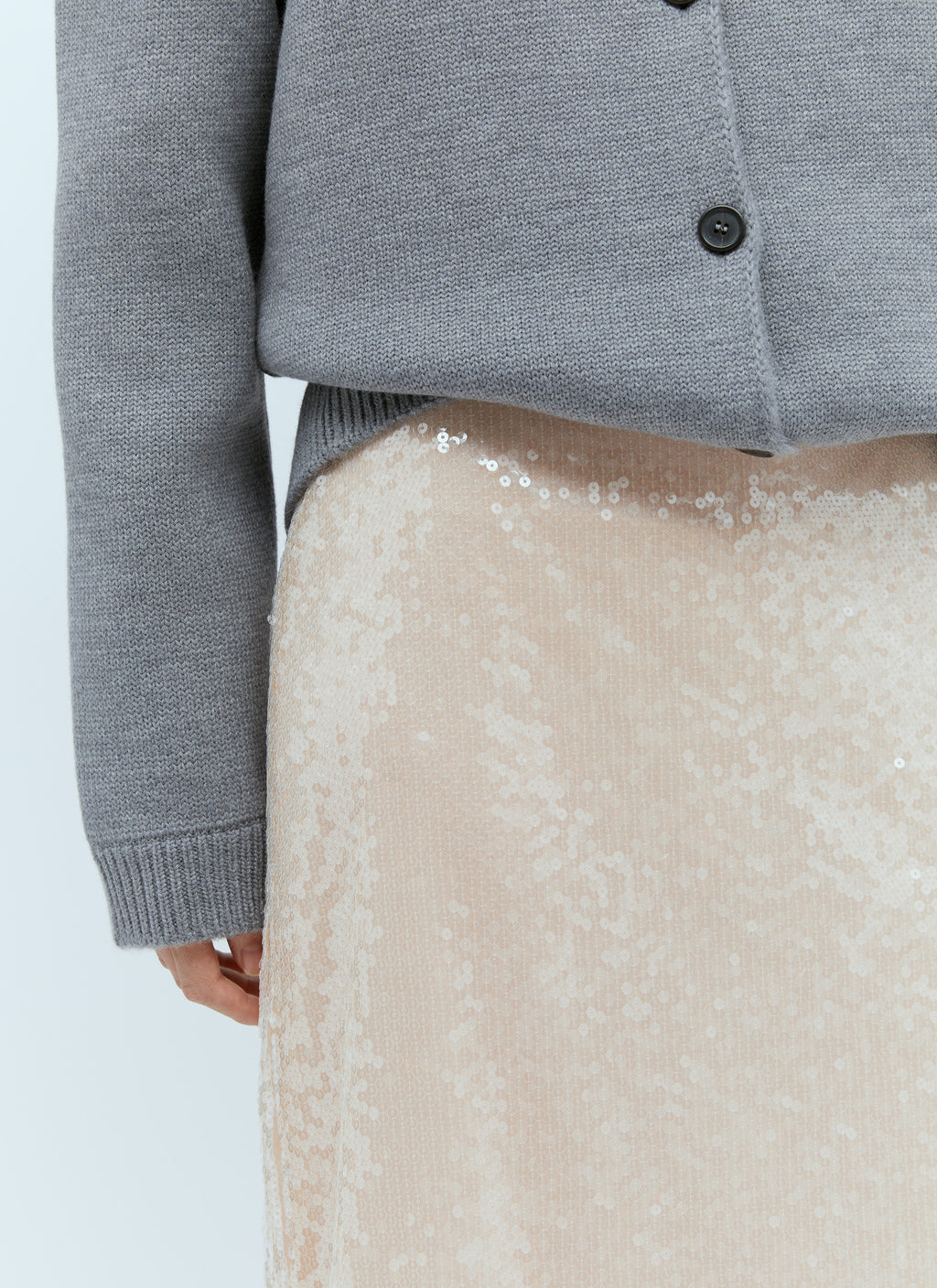 Gucci | Women's Sequin-Embroidered Tulle Skirt