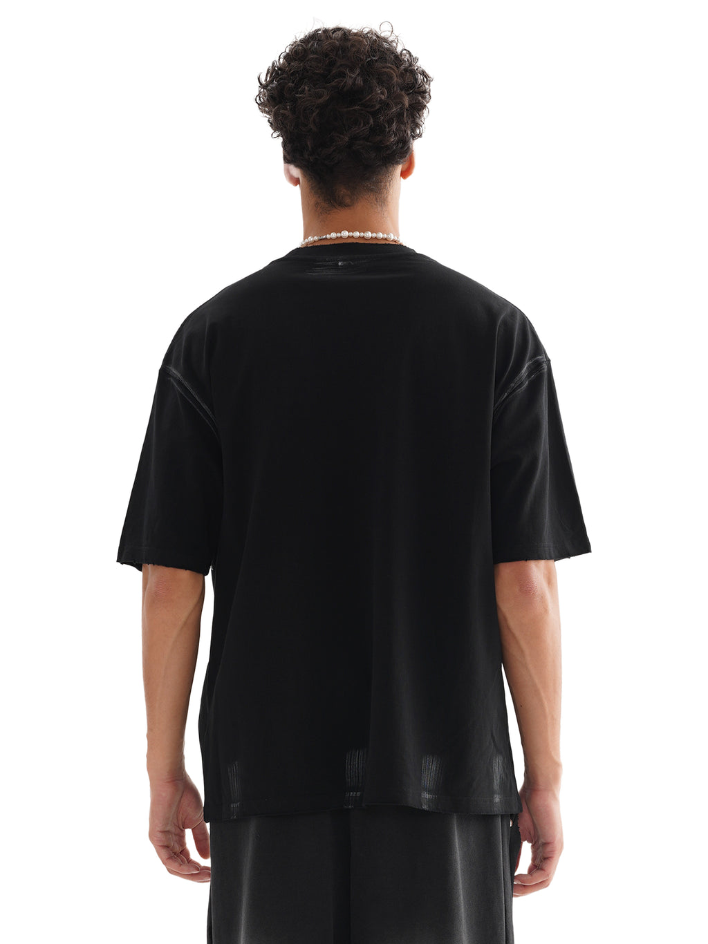 Cotton T-shirt | Hand Brushed