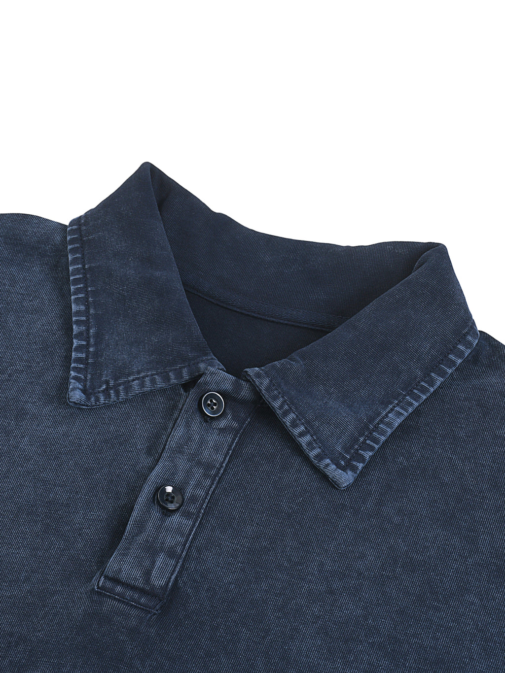 Cotton Polo T-shirt | Snow Washed