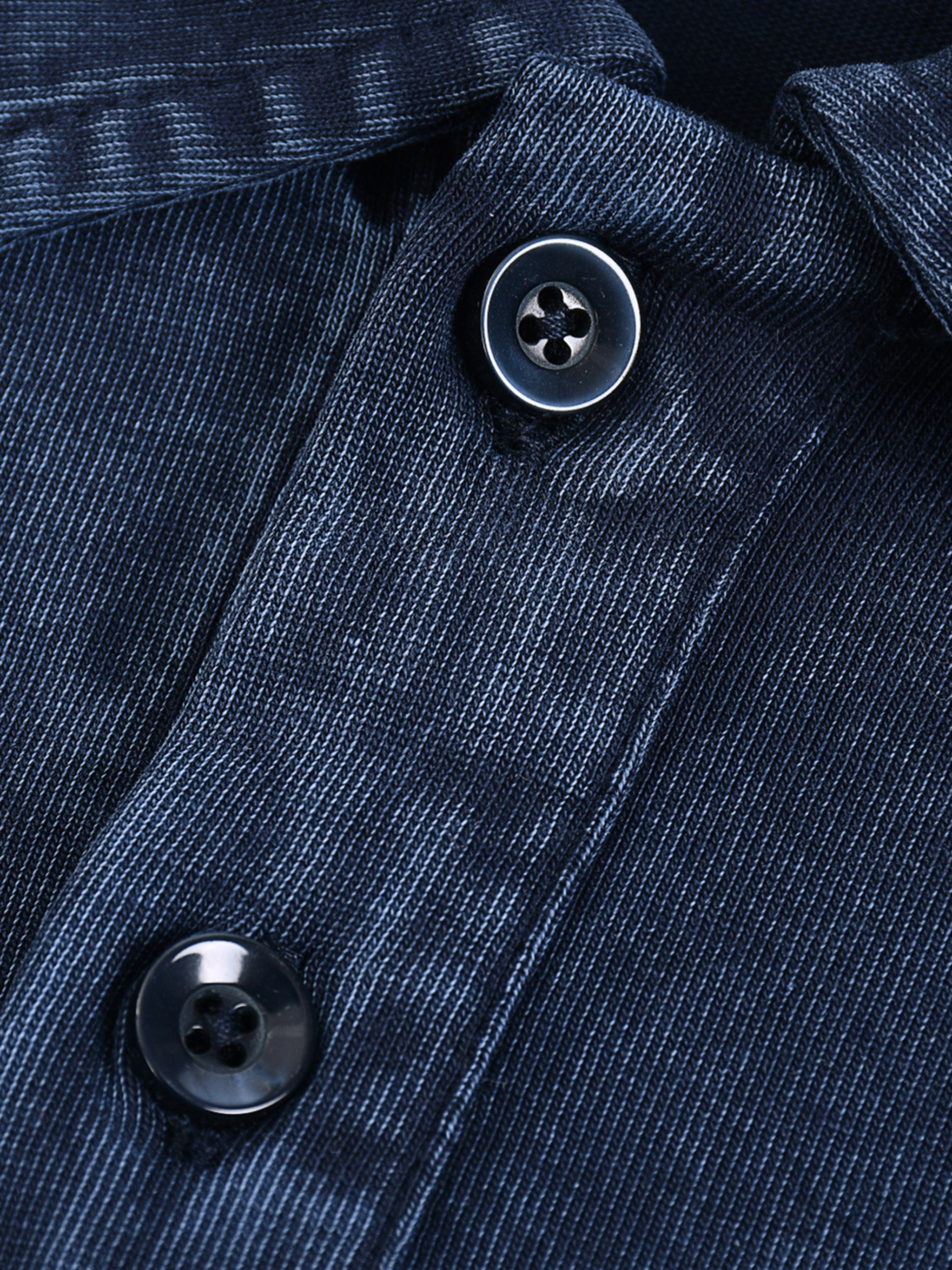 Cotton Polo T-shirt | Snow Washed