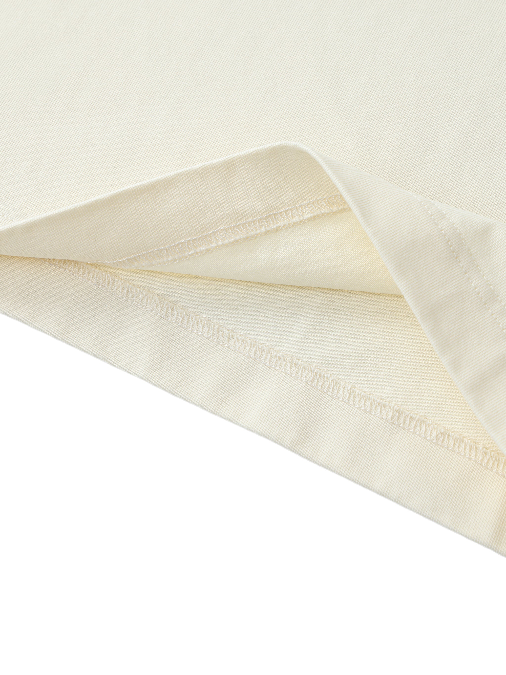 Cotton Polo T-shirt | Orange Yu Mai Logo