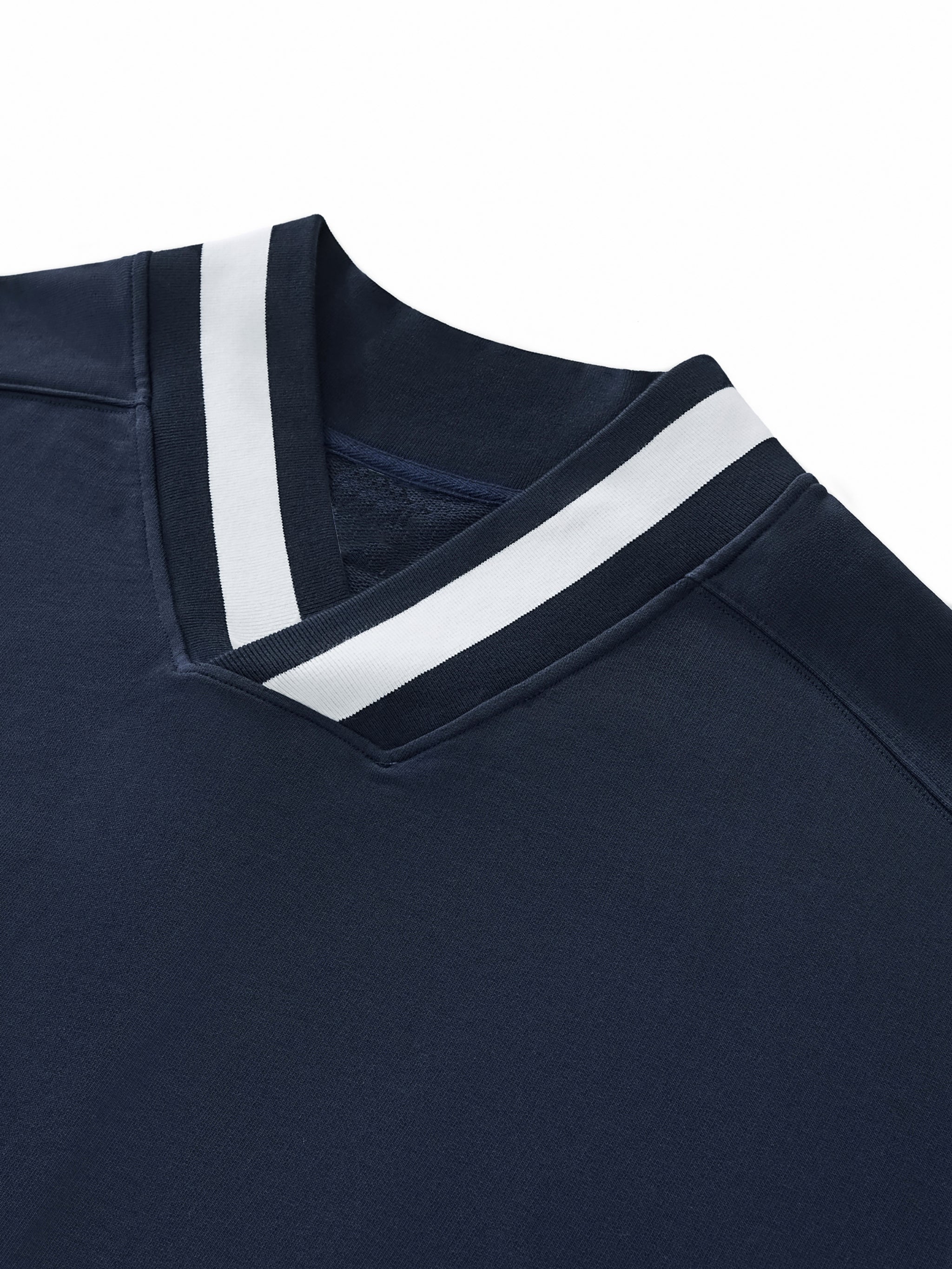 V-Neck Sweatshirt | The Classic Sweater [Black]